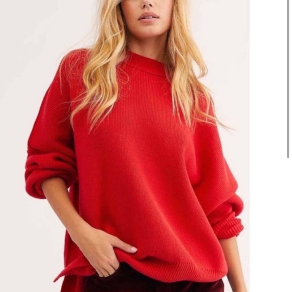 Free People Easy Street Tunic Sweater